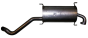 Tobă de eșapament Nou Original 1607286580 Citroen Peugeot