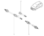 Arbore transmisie Dreaptă Original Renault Clio IV 1.5 dCi 391003491R