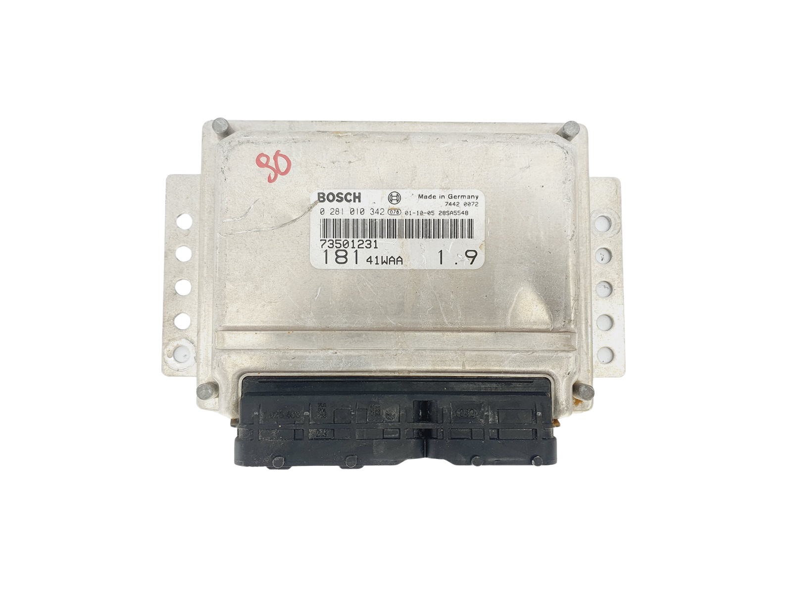 Unitate Control Motor ECU Fiat 73501231 0281010342 Bosch 39090 main product photo