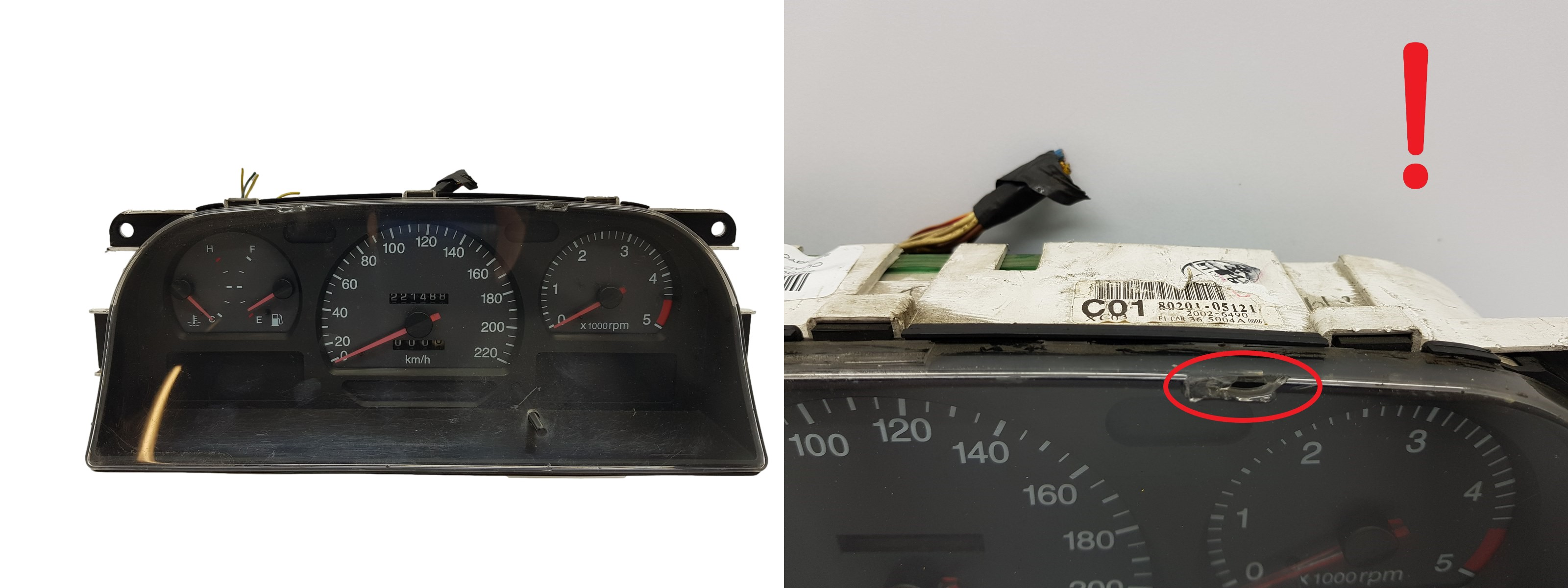 Turometru SsangYong Musso 80201-05121 main product photo