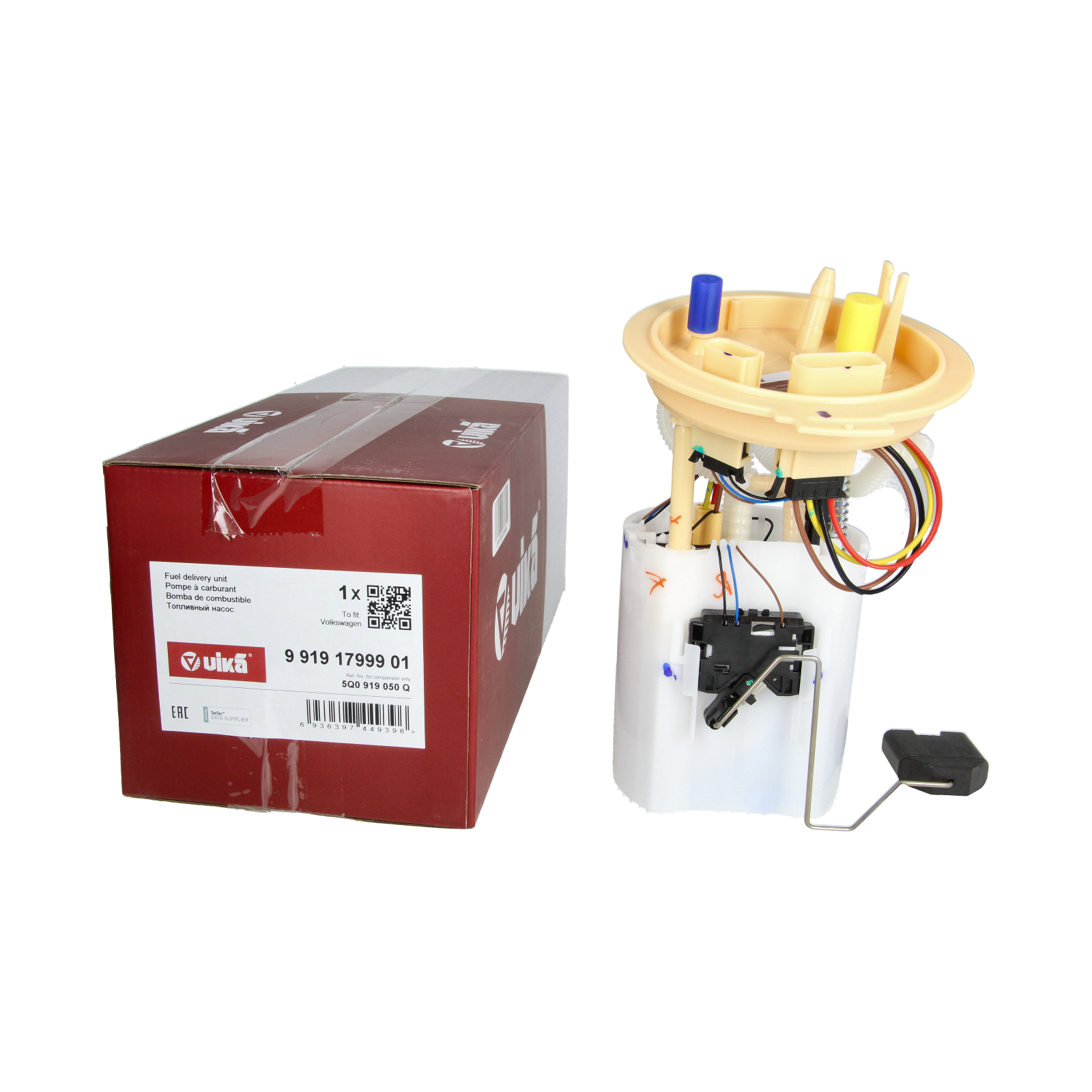 Pompă Combustibil Faceți VW Audi Seat Skoda 5Q0919050Q 99191799901 Vika main product photo