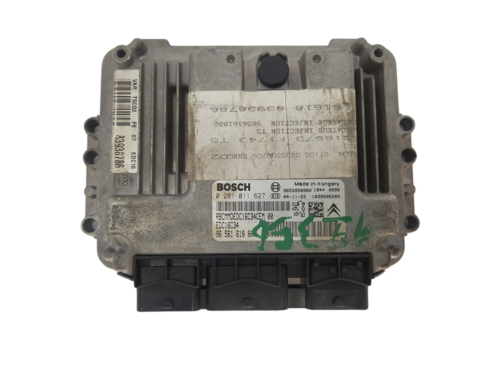 Unitate Control 0281011627 9656161880 9653958980 PSA Bosch 3278 main product photo