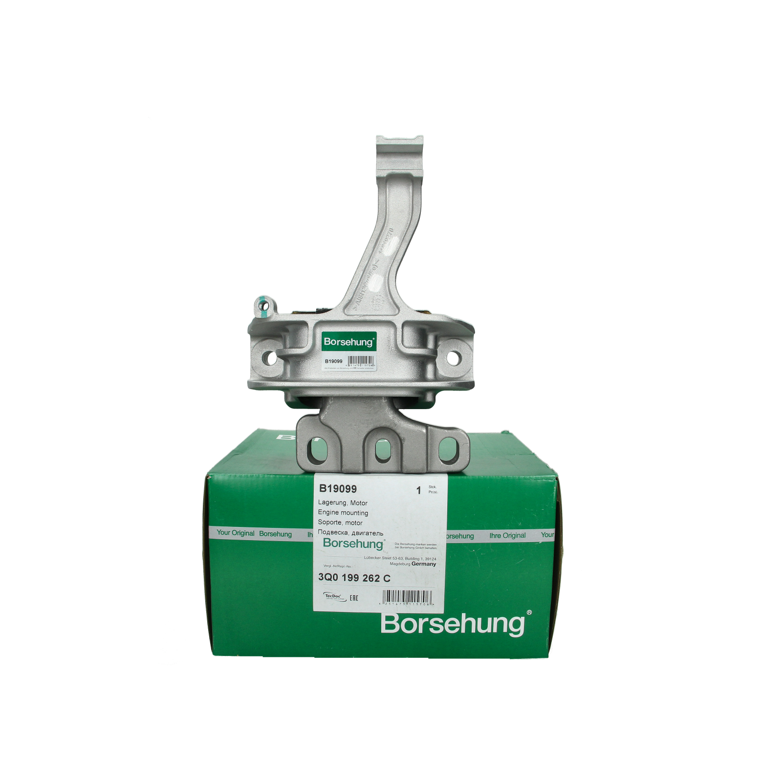 Tampon Motor 3Q0199262C B19099 VW Audi Skoda Borsehung main product photo