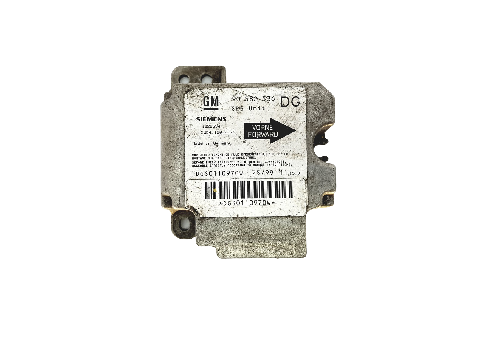 Modul unitate de control 90582536 5WK4190 Opel Siemens main product photo