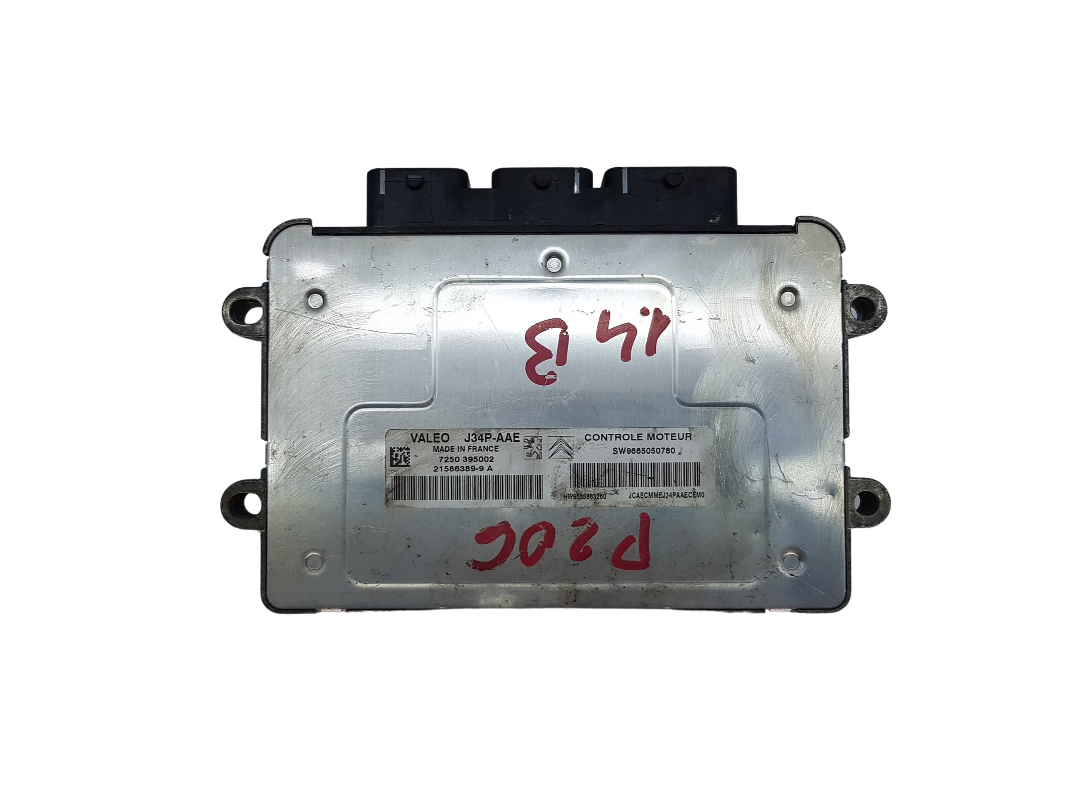 Unitate Control 9665050780 9655883280 21586389-9 A J34P-AAE PSA Valeo main product photo