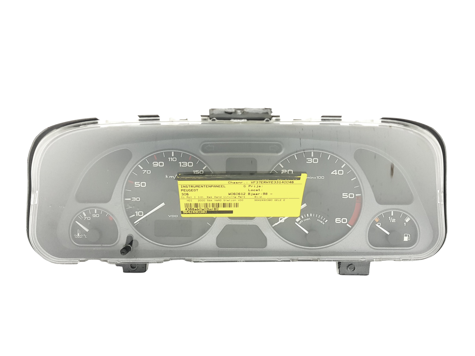 Vitezometru Peugeot 306 9642490380 110008808176 46133 main product photo