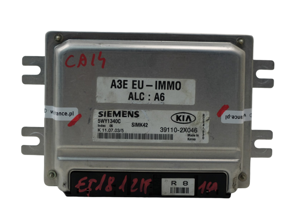 Unitate Control KIA Rio 39110-2X046 5WY1340C 1.3 Siemens main product photo