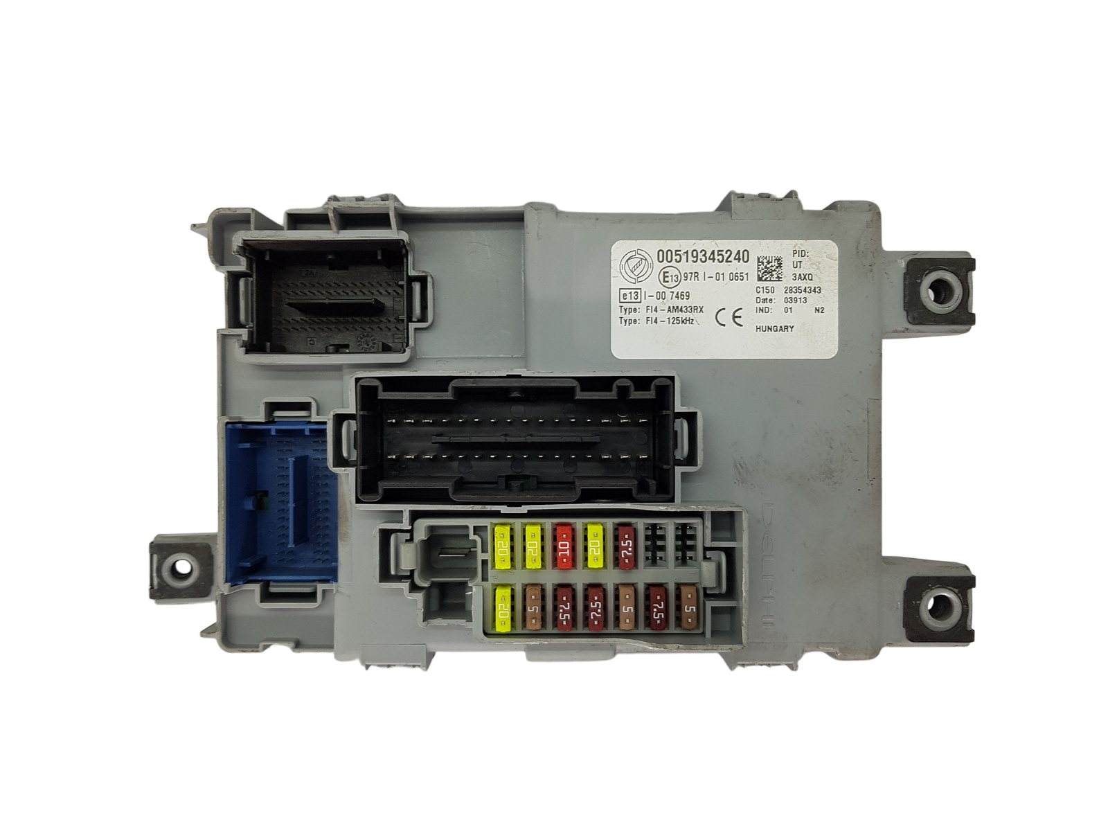 Unitate Control BSI Fiat 00519345240 28354343 Delphi 19556 main product photo