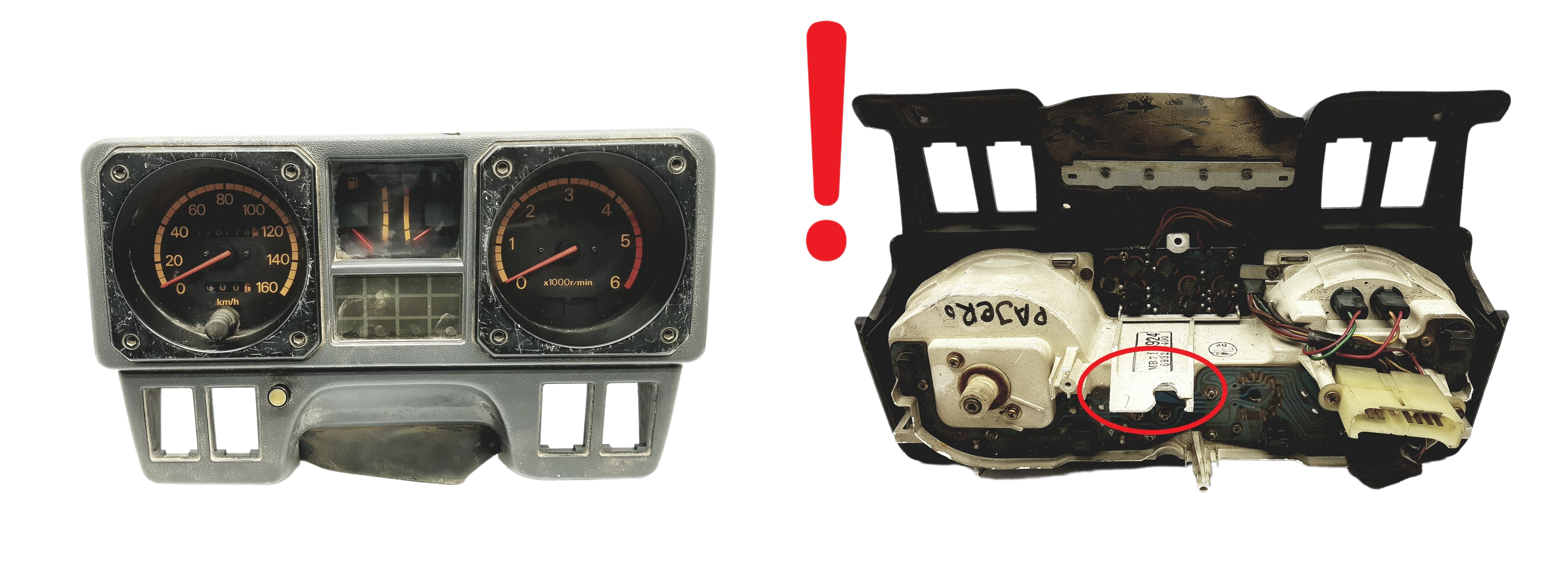 Turometru Mitsubishi Pajero MB716924 69326-400 59391 main product photo