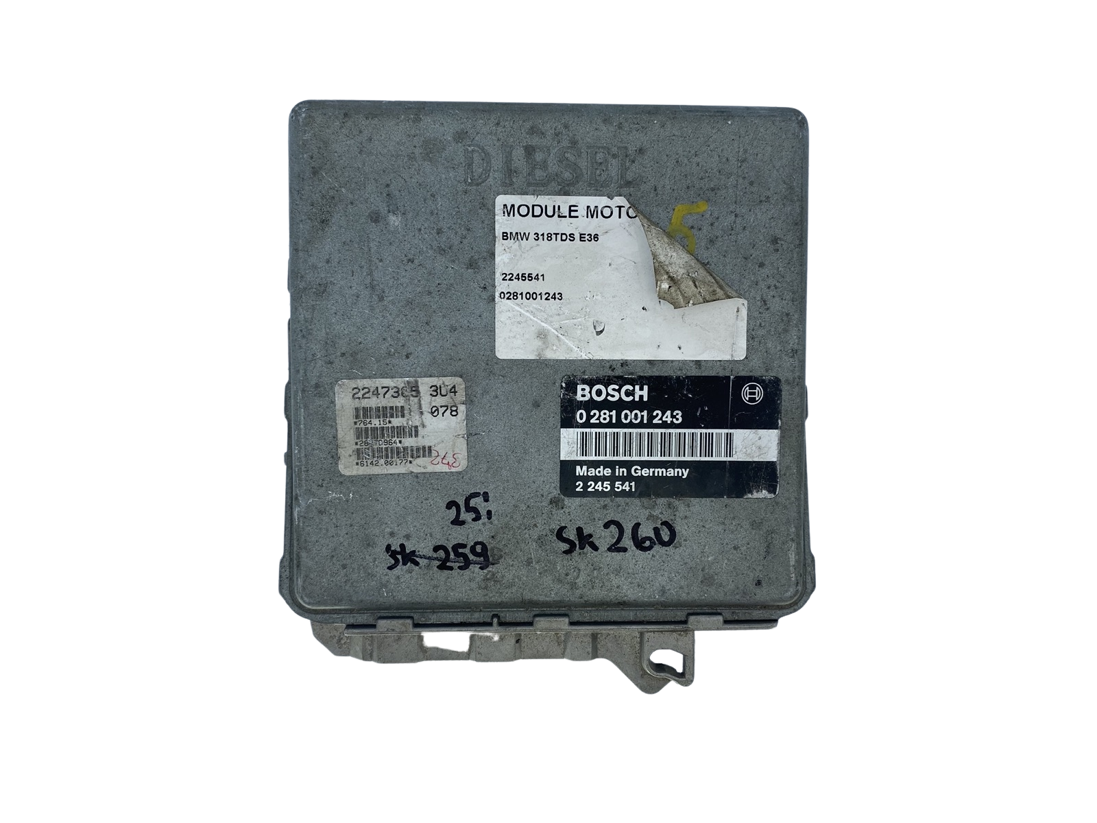 Unitate Control Motor ECU BMW 2245541 0281001243 2247305 51457 main product photo
