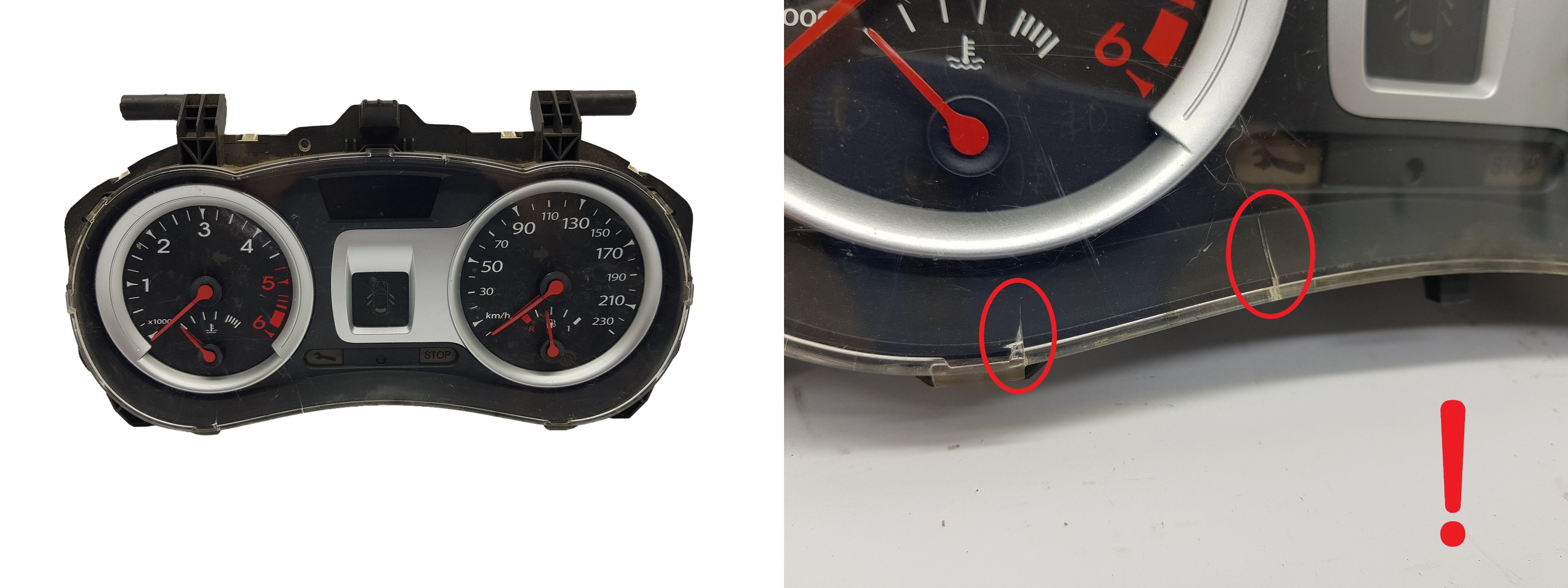 Turometru Renault Clio 3 8201060299 A 1580 main product photo