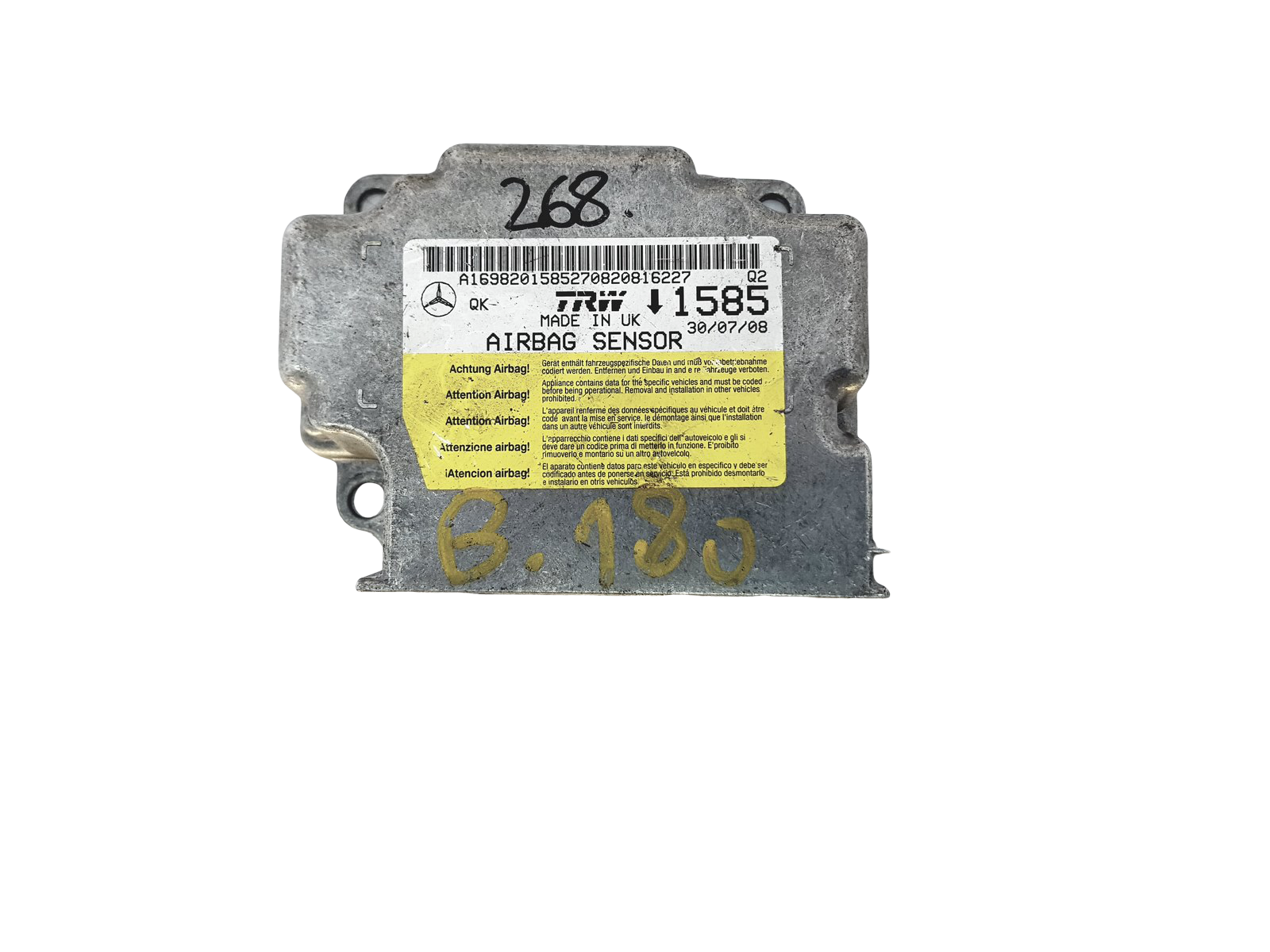 Modul unitate de control A1698201585 Mercedes TRW main product photo