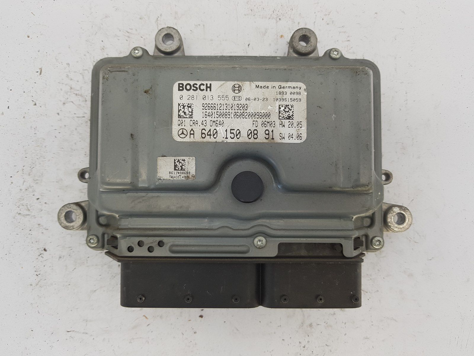 Unitate Control A6401500891 0281013555 Mercedes Bosch 1131 main product photo