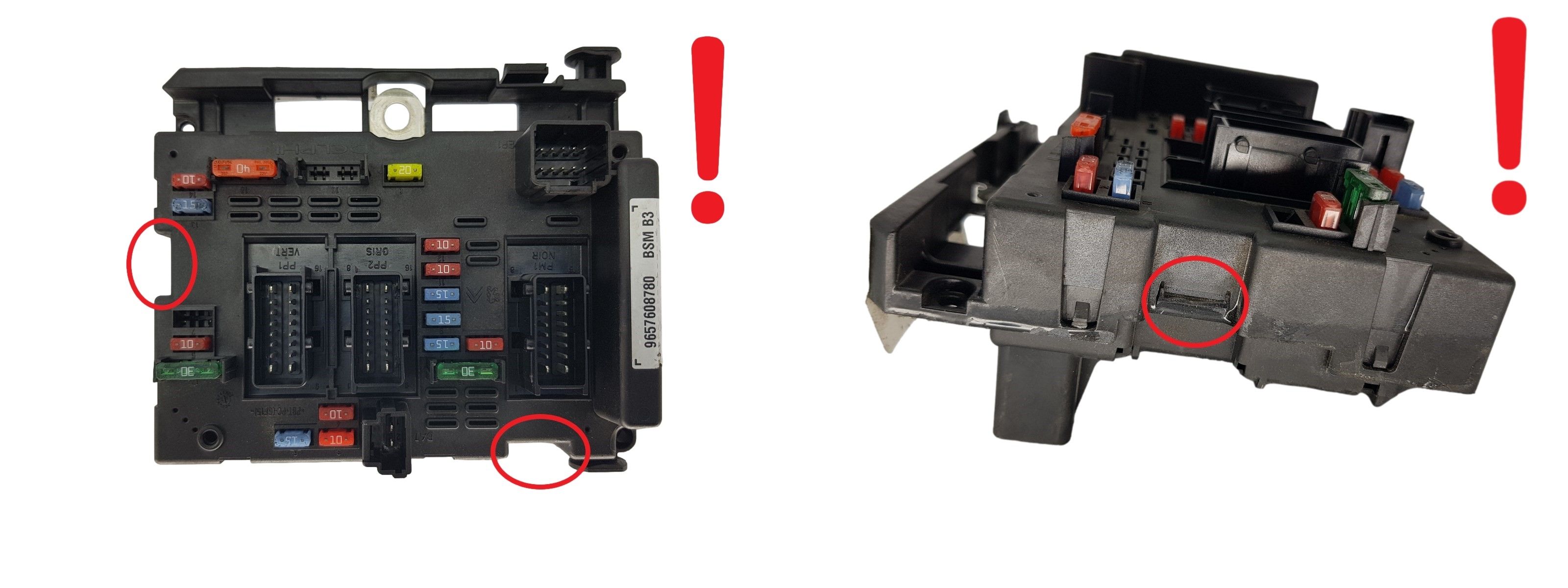 Unitate Control BSM B3 9657608780 PSA Delphi 1755 main product photo