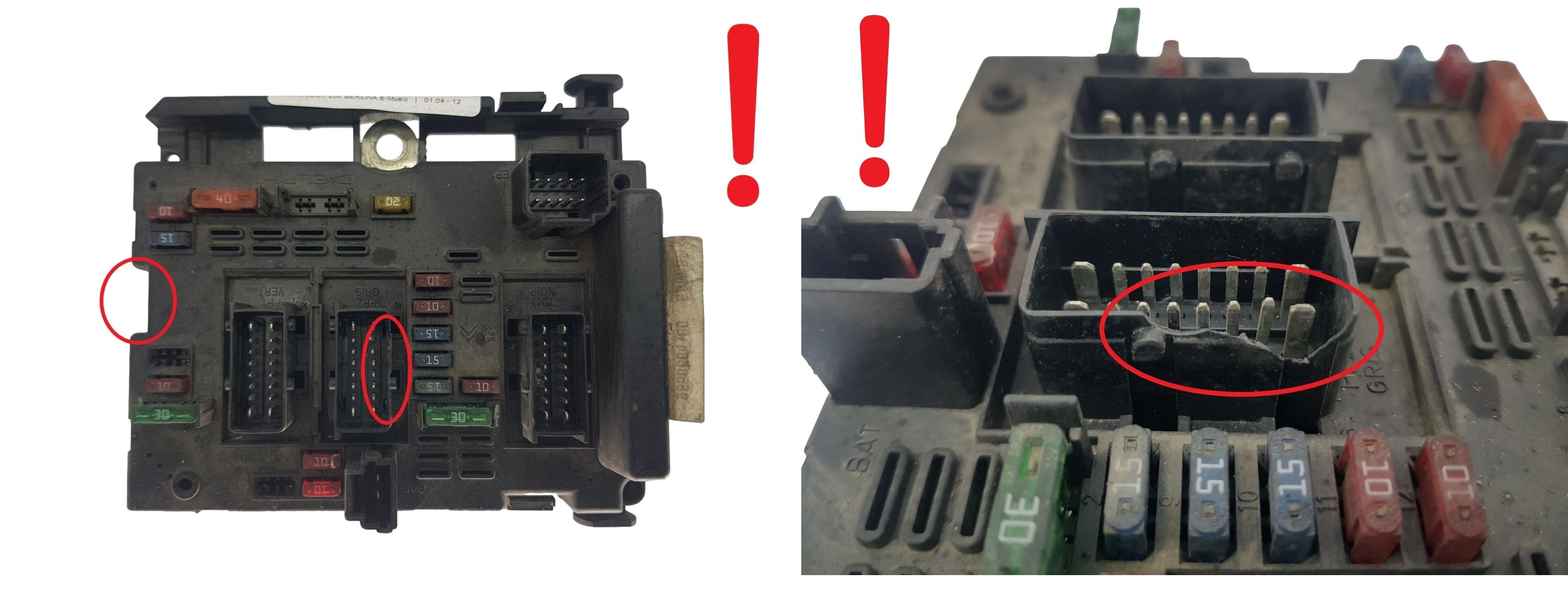 Unitate Control BSM B2 9650664180 PSA Delphi 1797 main product photo