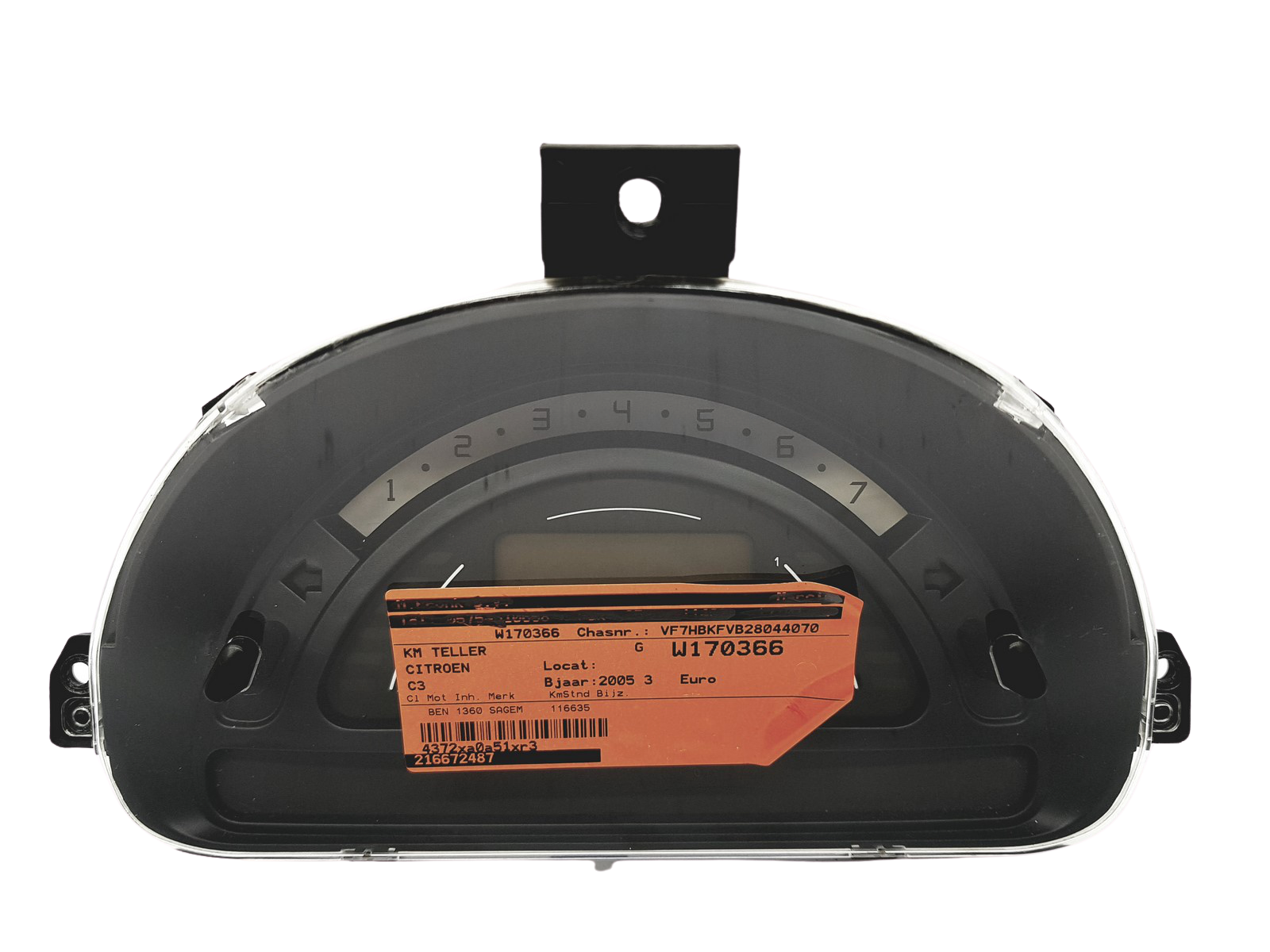 Turometru Citroen C2 C3 9652008280 G 00 32396 main product photo