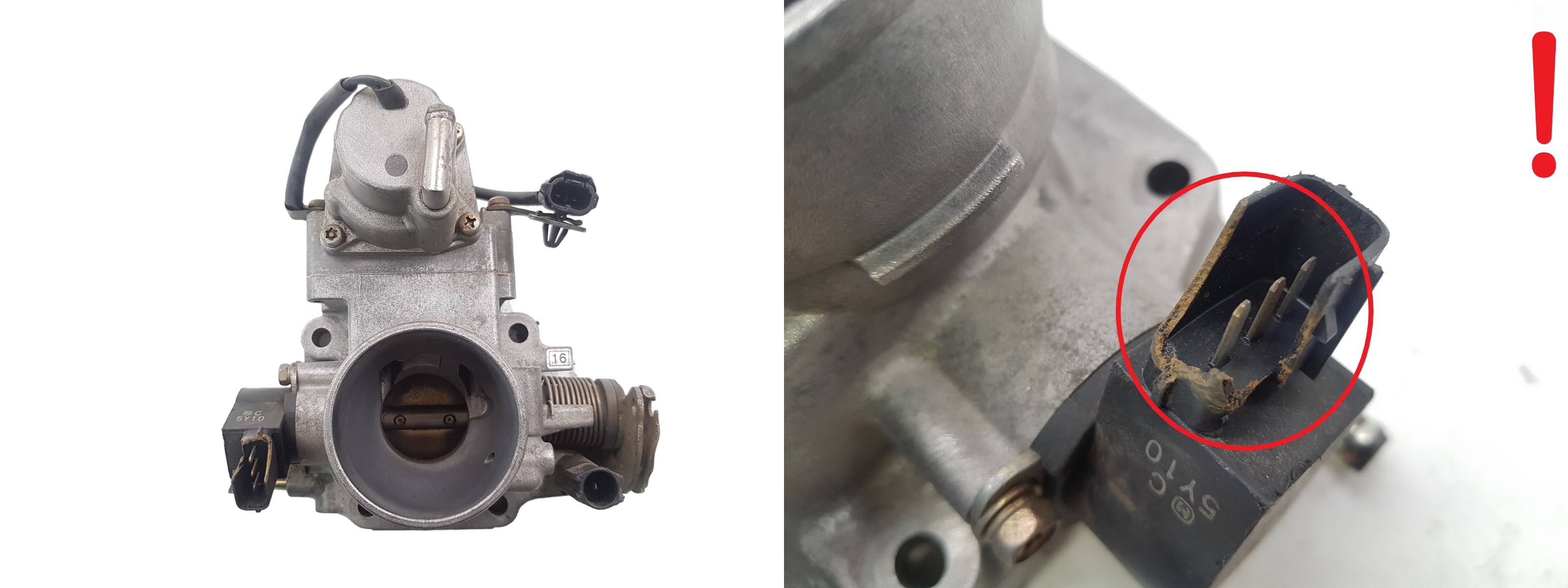 Supapă corp clapetă accelerație Mazda 626 E0T13471 main product photo