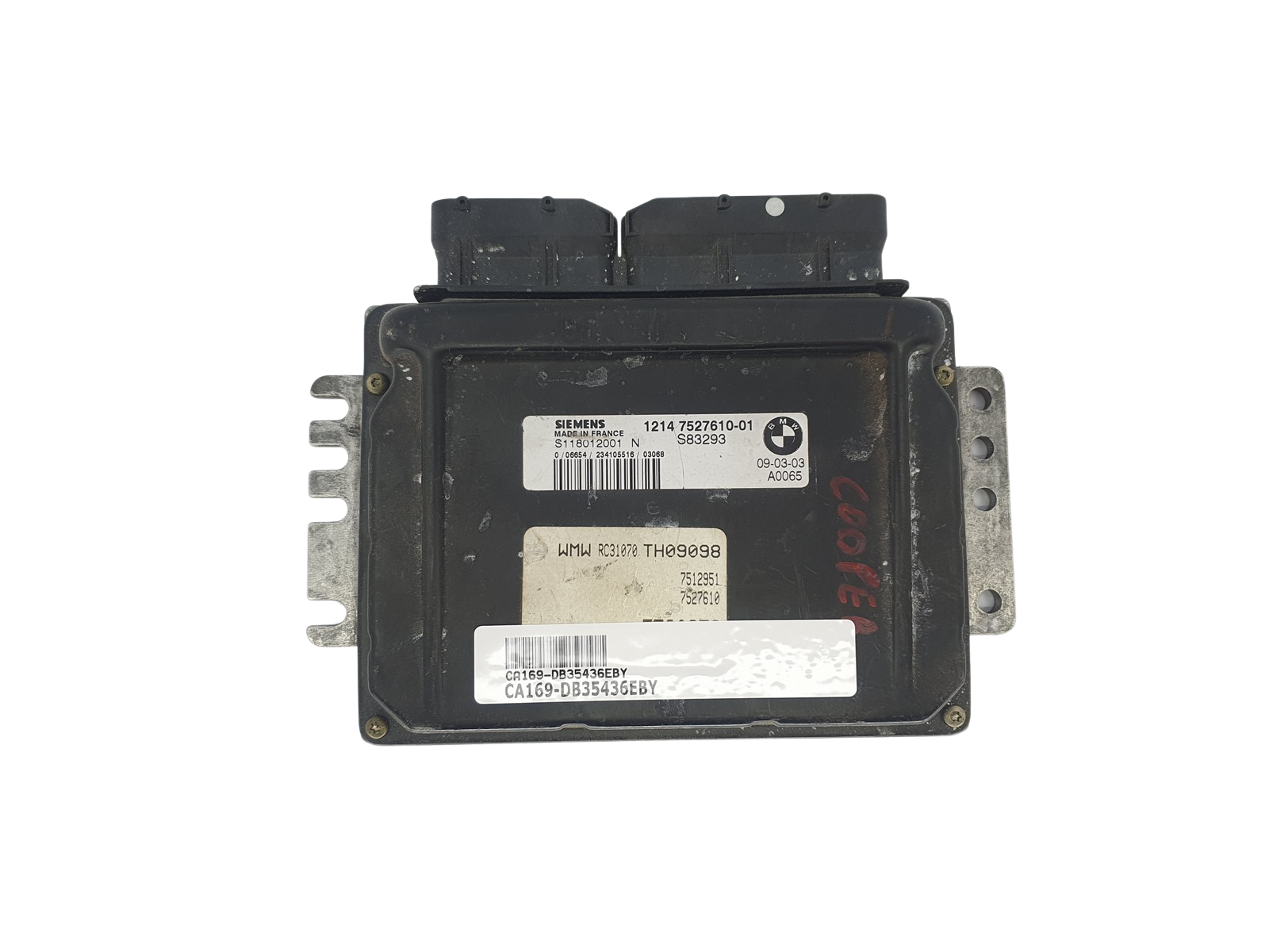 Unitate Control Mini 1214 7527610-01 S118012001N Siemens 35436 main product photo