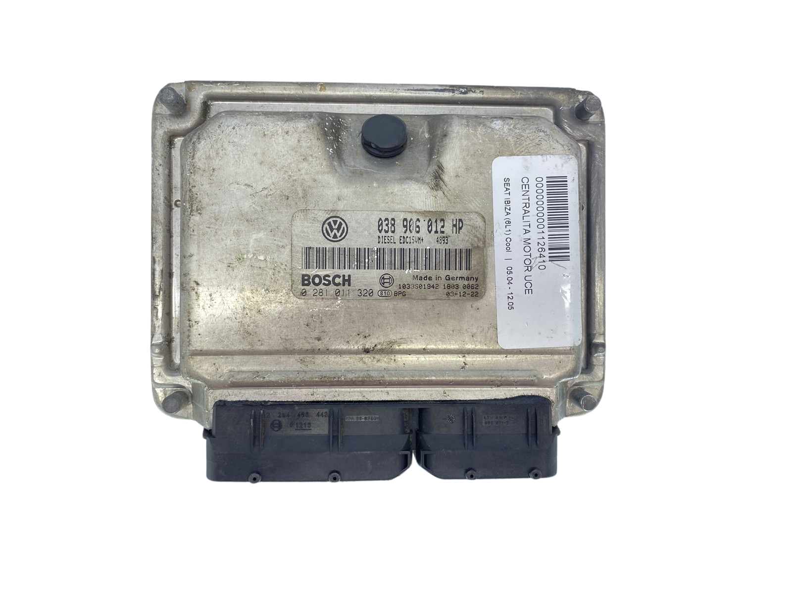Unitate Control 038906012HP 0281011320 Seat VW Bosch 63330 main product photo