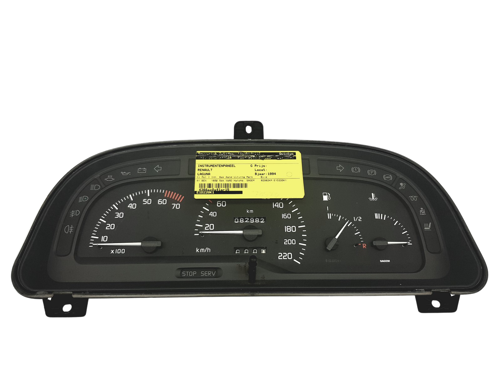 Turometru Renault Laguna 1 7700824301 L 48995 main product photo