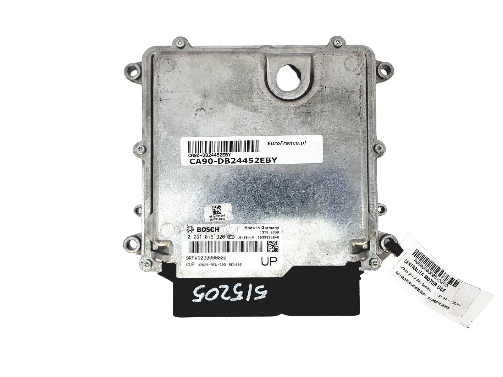 Unitate Control 0281016326 37820-RFW-G03 Honda Bosch main product photo