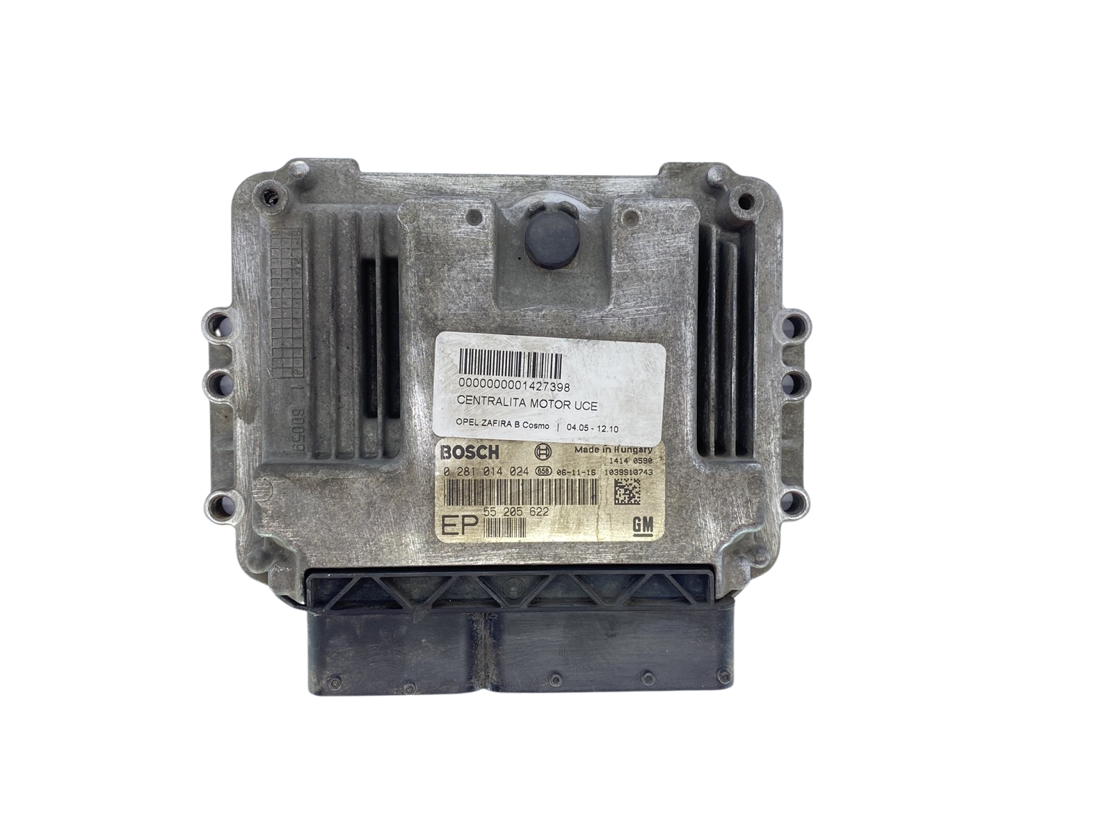 Unitate Control Motor ECU 55205622EP 0281014024 Opel Bosch 62515 main product photo