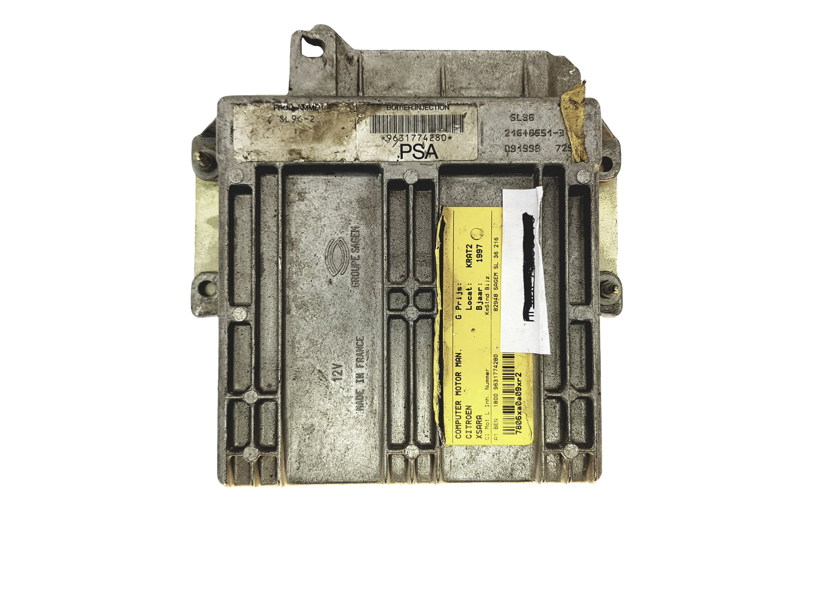 Unitate Control 9631774280 21648651-3 SL-96-2 PSA Sagem 22603 main product photo