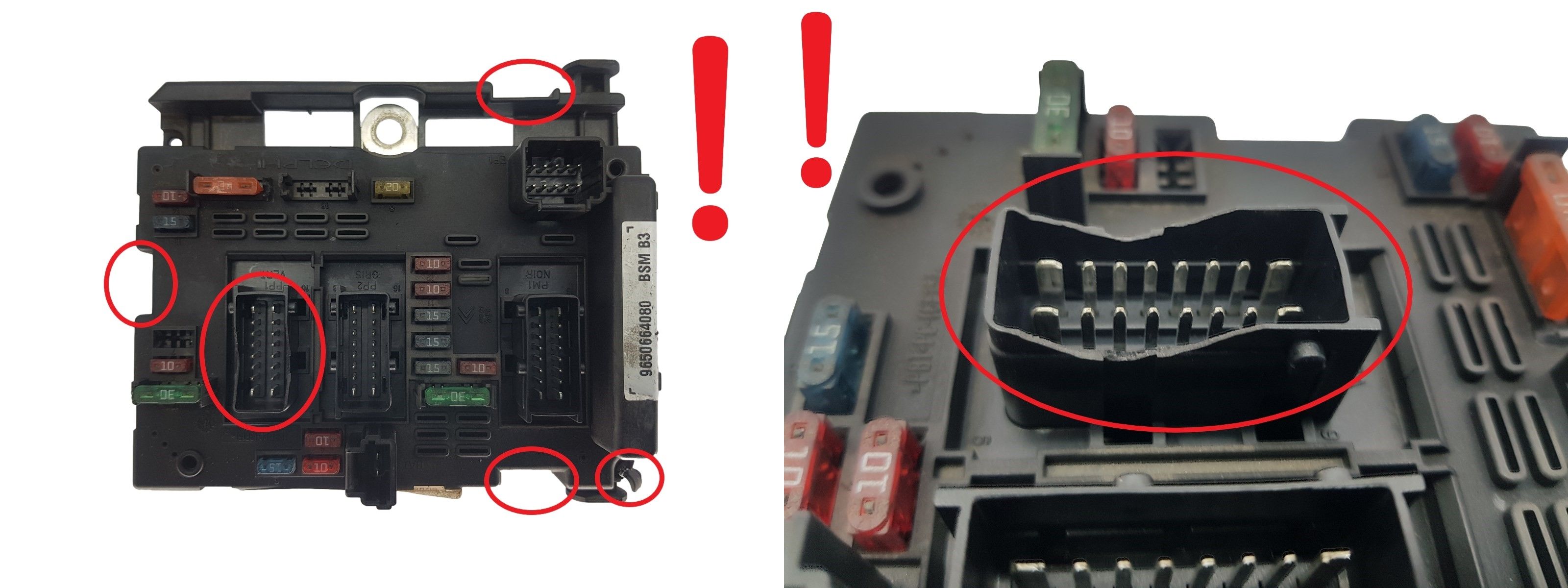 Unitate Control BSM B3 9650664080 PSA Delphi 1962 main product photo