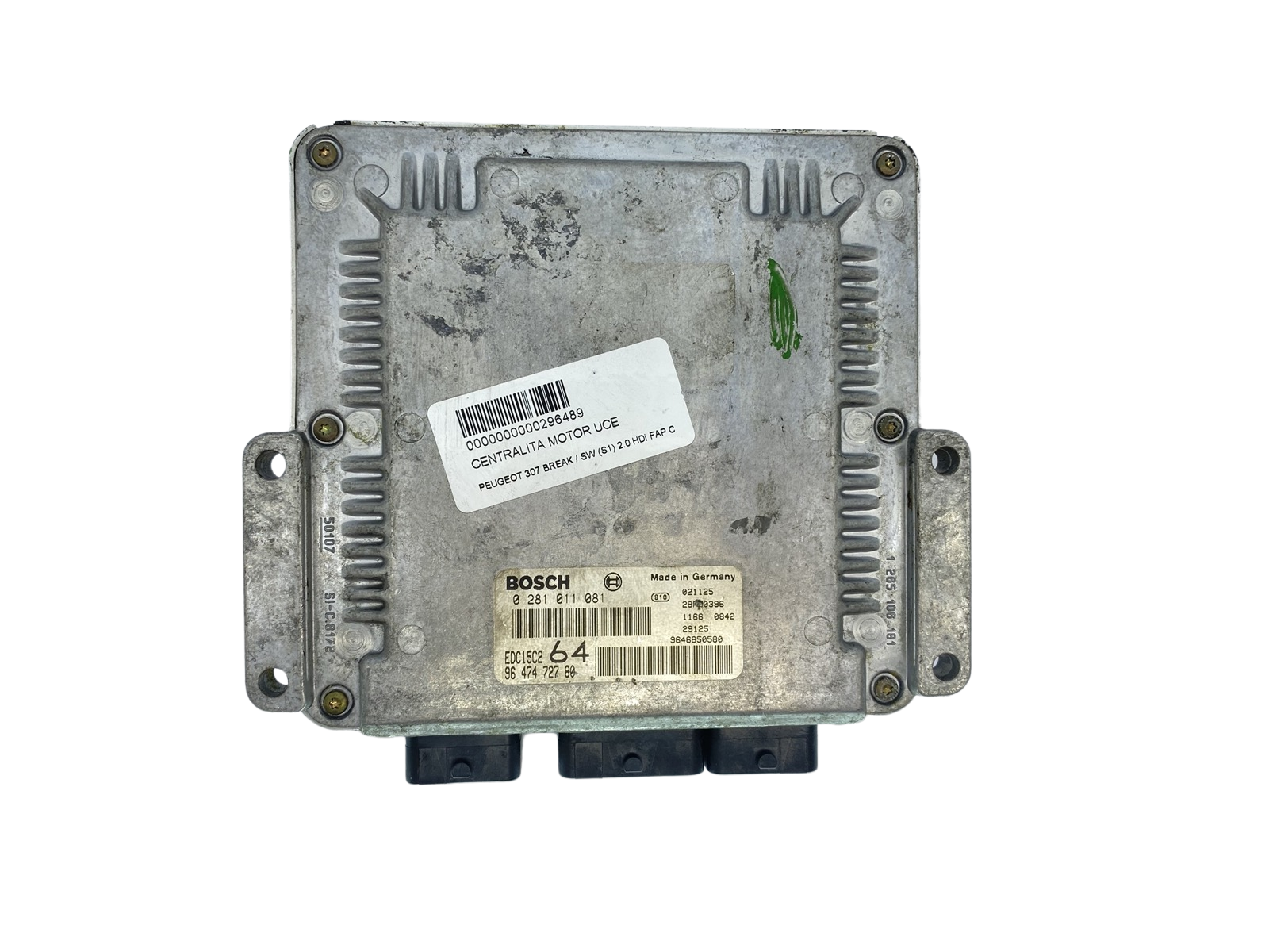 Unitate Control PSA 0281011081 9647472780 9646850580 Bosch 62378 main product photo
