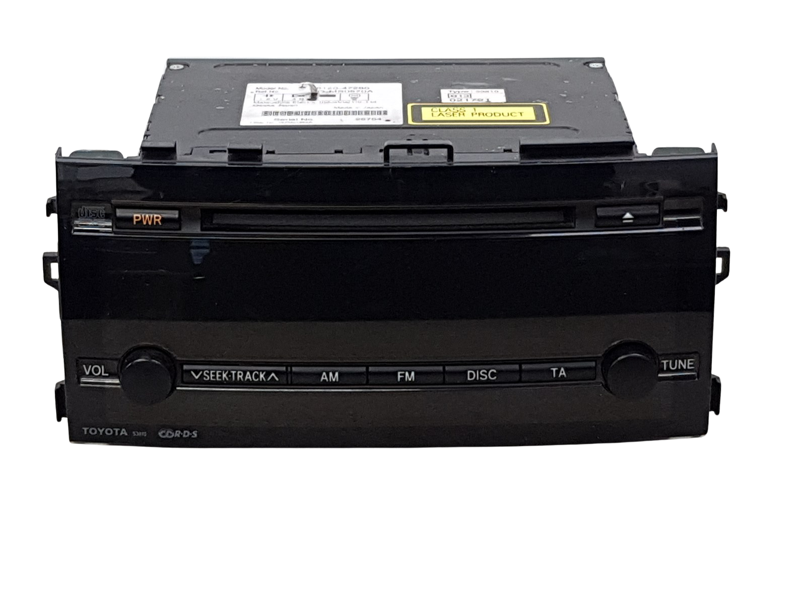 Radio CD player Toyota Prius 86120-47280 CQ-MS0570A main product photo