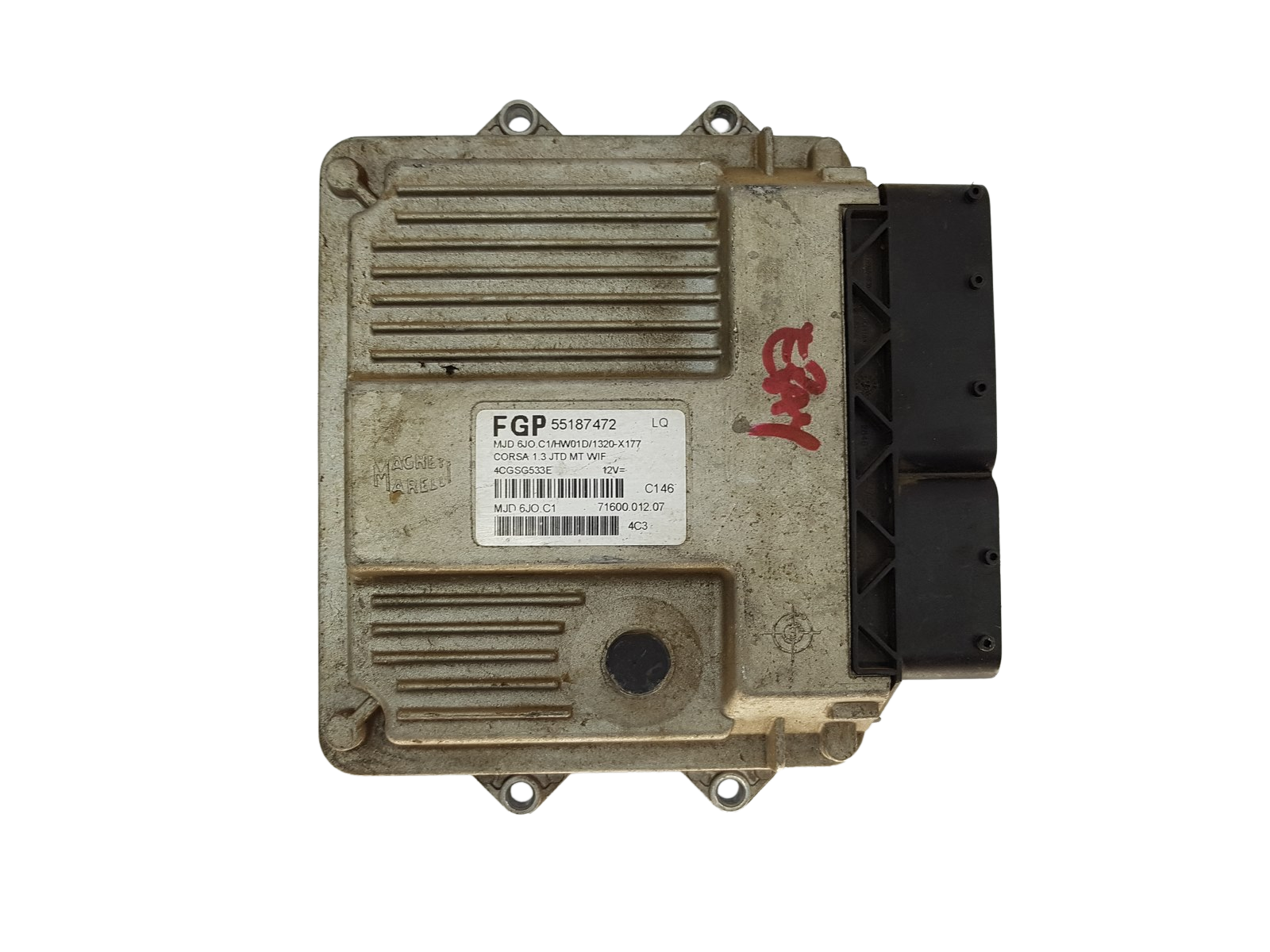 Unitate Control FGP 55187472 LQ MJD 6JO.C1 71600.012.07 Opel Magneti Marelli main product photo