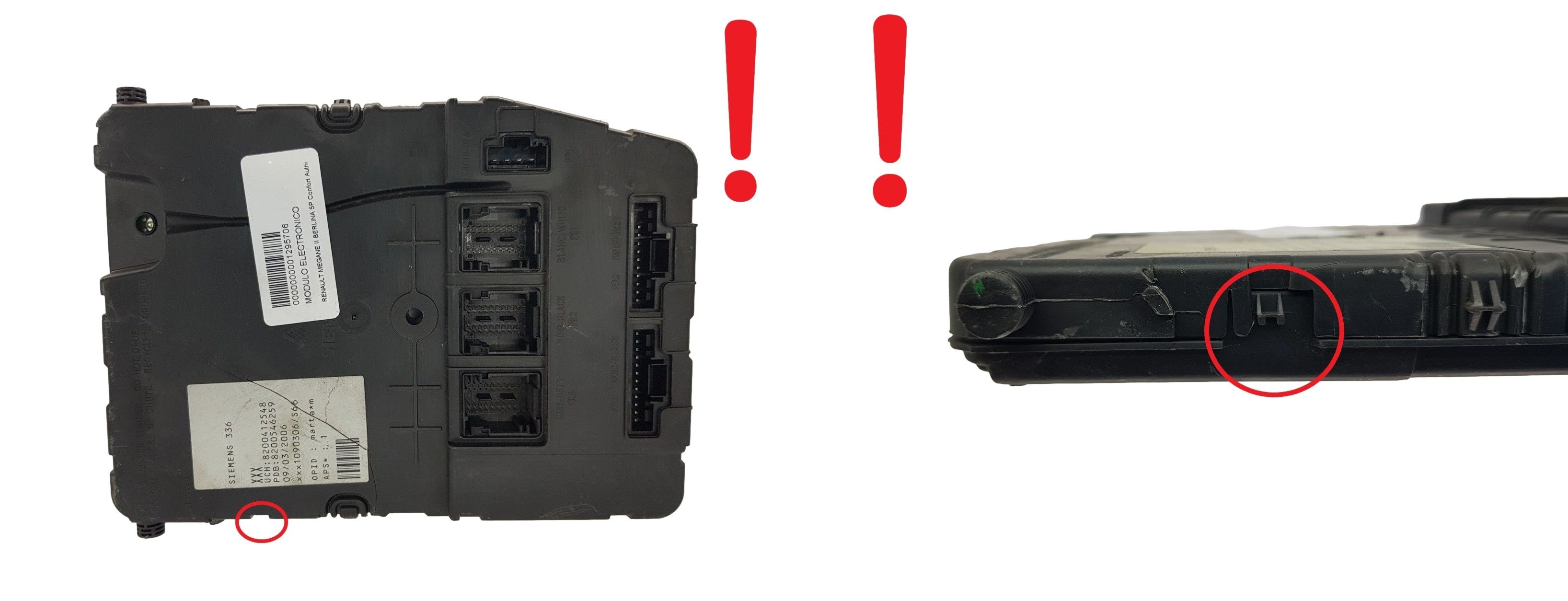 Unitate Control UCH N2 8200412548 S118400150F Renault Siemens 2143 main product photo