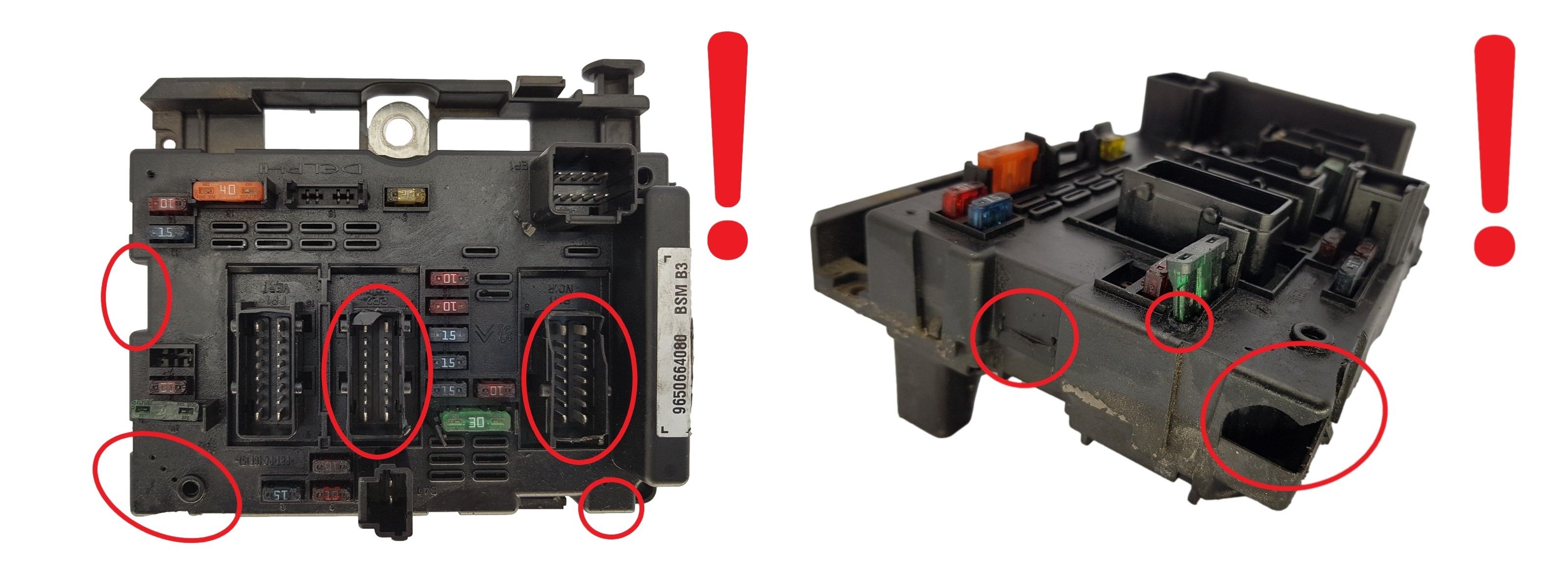 Unitate Control BSM B3 9650664080 PSA Delphi 1458 main product photo