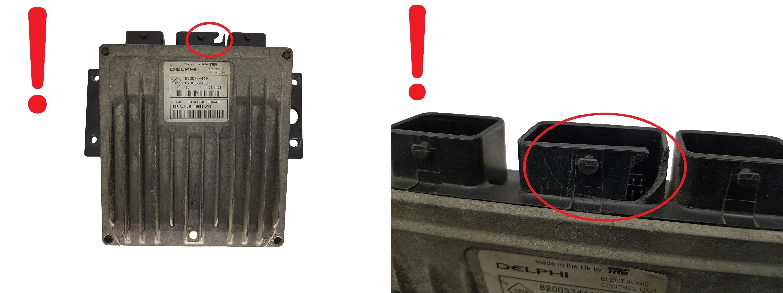 Unitate Control 8200334419 8200374152 R0410B024B Renault Delphi 3716 main product photo