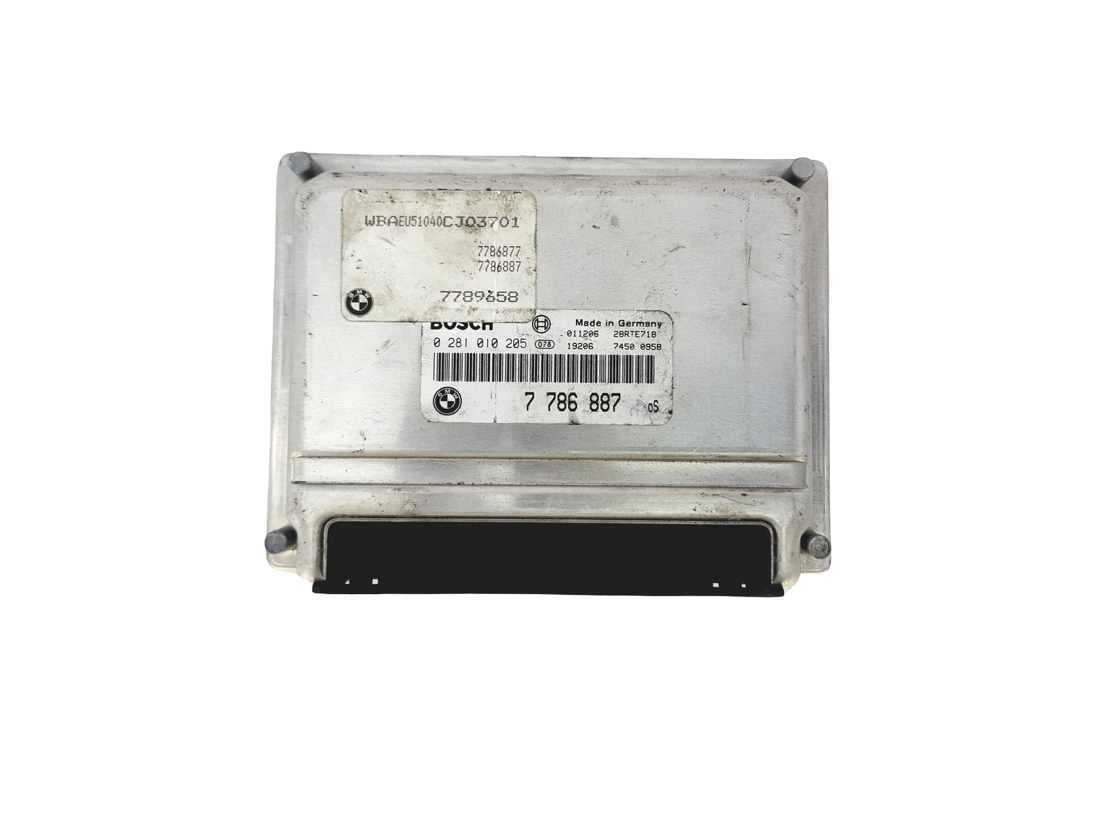 Unitate Control Motor ECU BMW 7786887 0281010205 Bosch 23811 main product photo