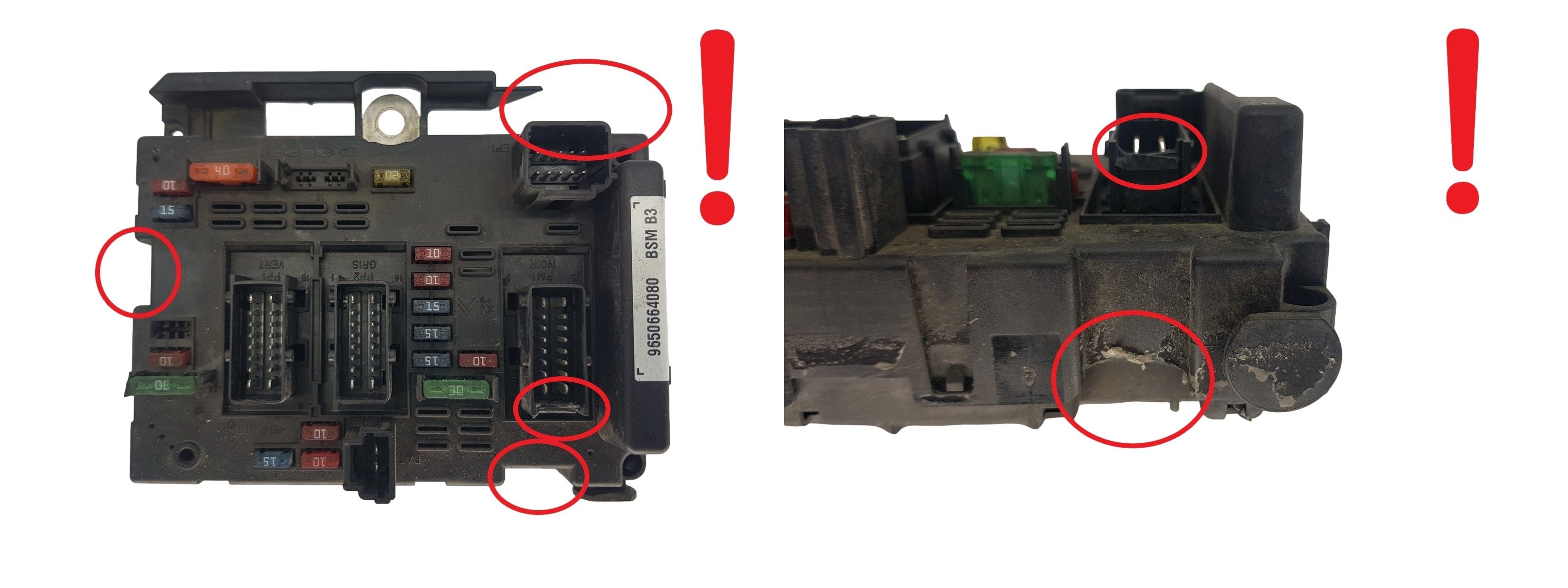 Unitate Control BSM B3 9650664080 PSA Delphi 1798 main product photo