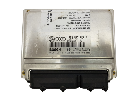 Unitate Control Motor ECU VW Audi 8D0907558F 0261204614 Bosch main product photo