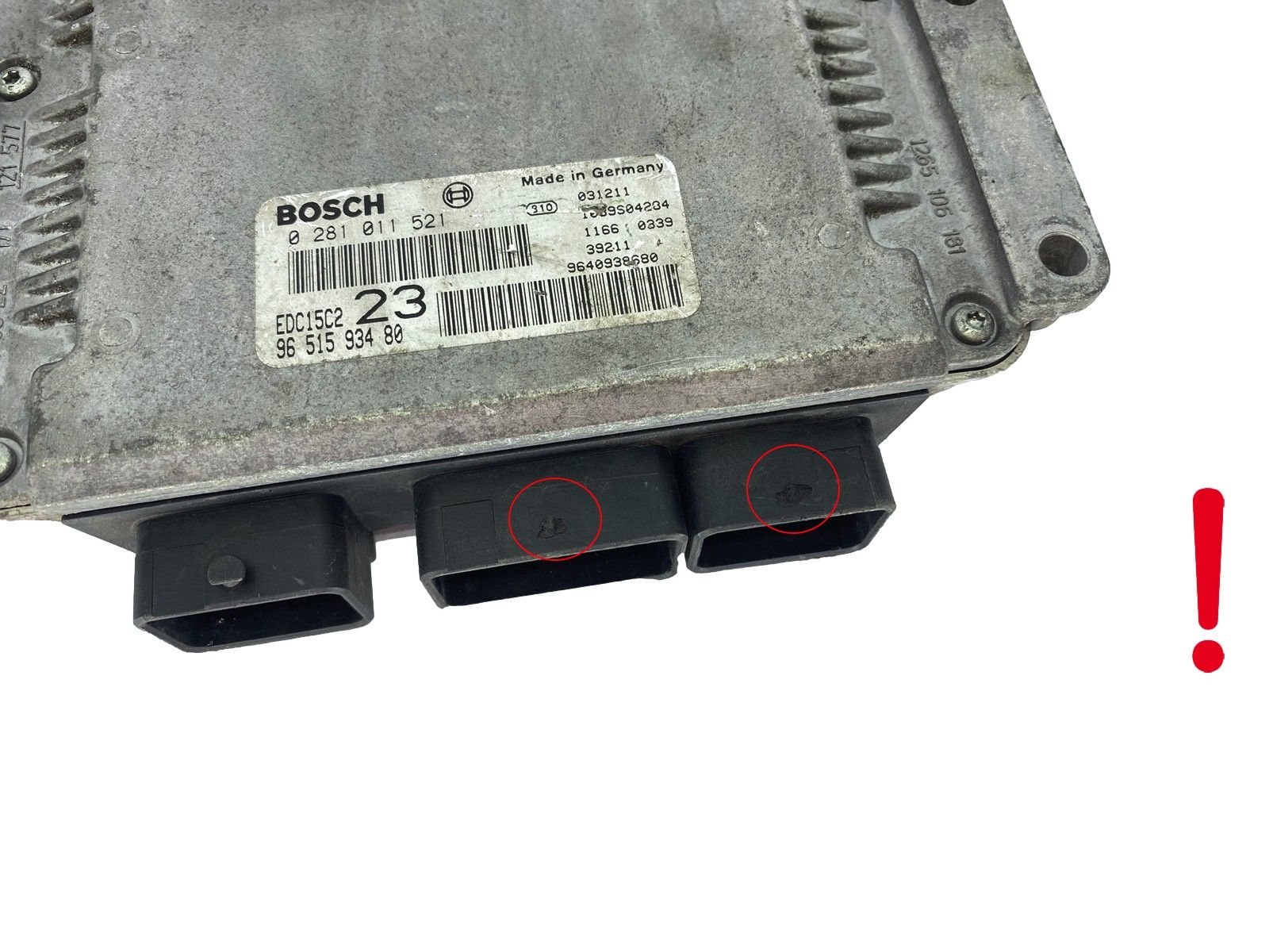 Unitate Control 0281011521 9651593480 9640938680 PSA Bosch 61709 main product photo