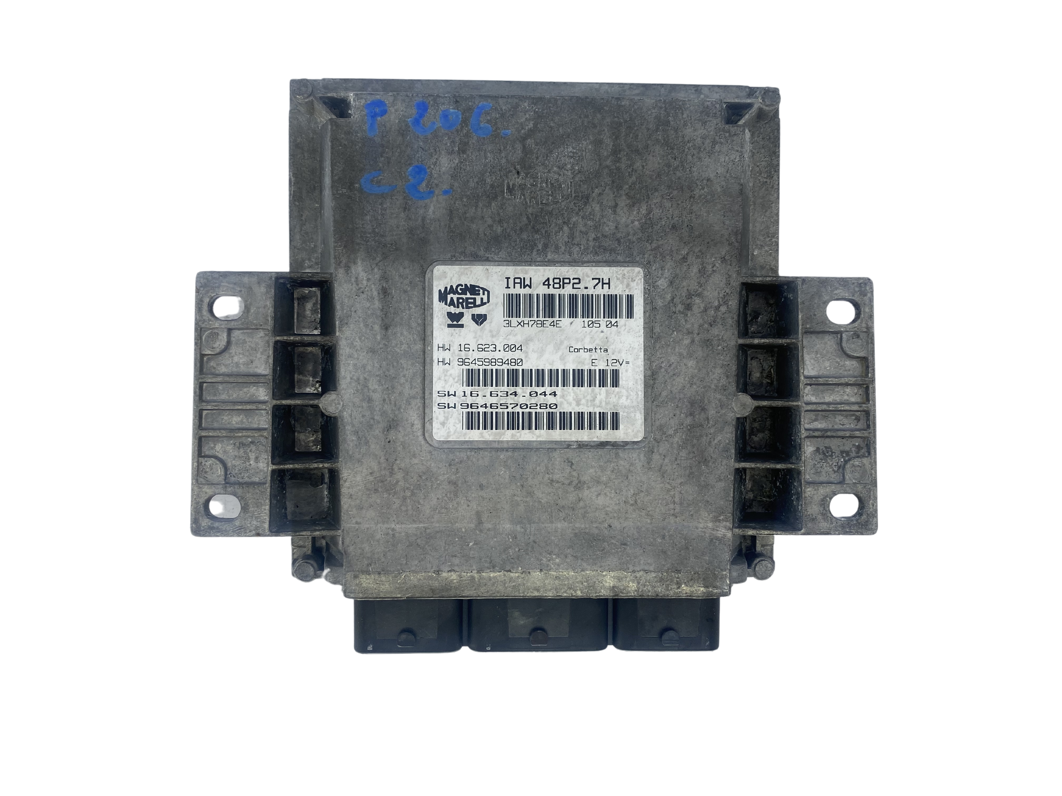 Unitate Control PSA 9646570280 IAW48P2.7H 9645989480 Magneti Marelli 53538 main product photo