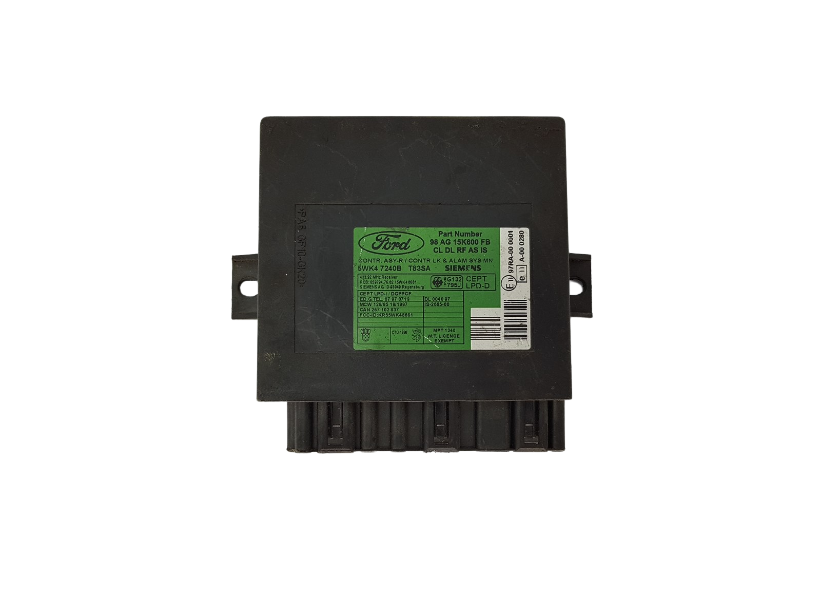 Unitate Control 98AG15K600FB 5WK47240B T83SA Ford Siemens main product photo