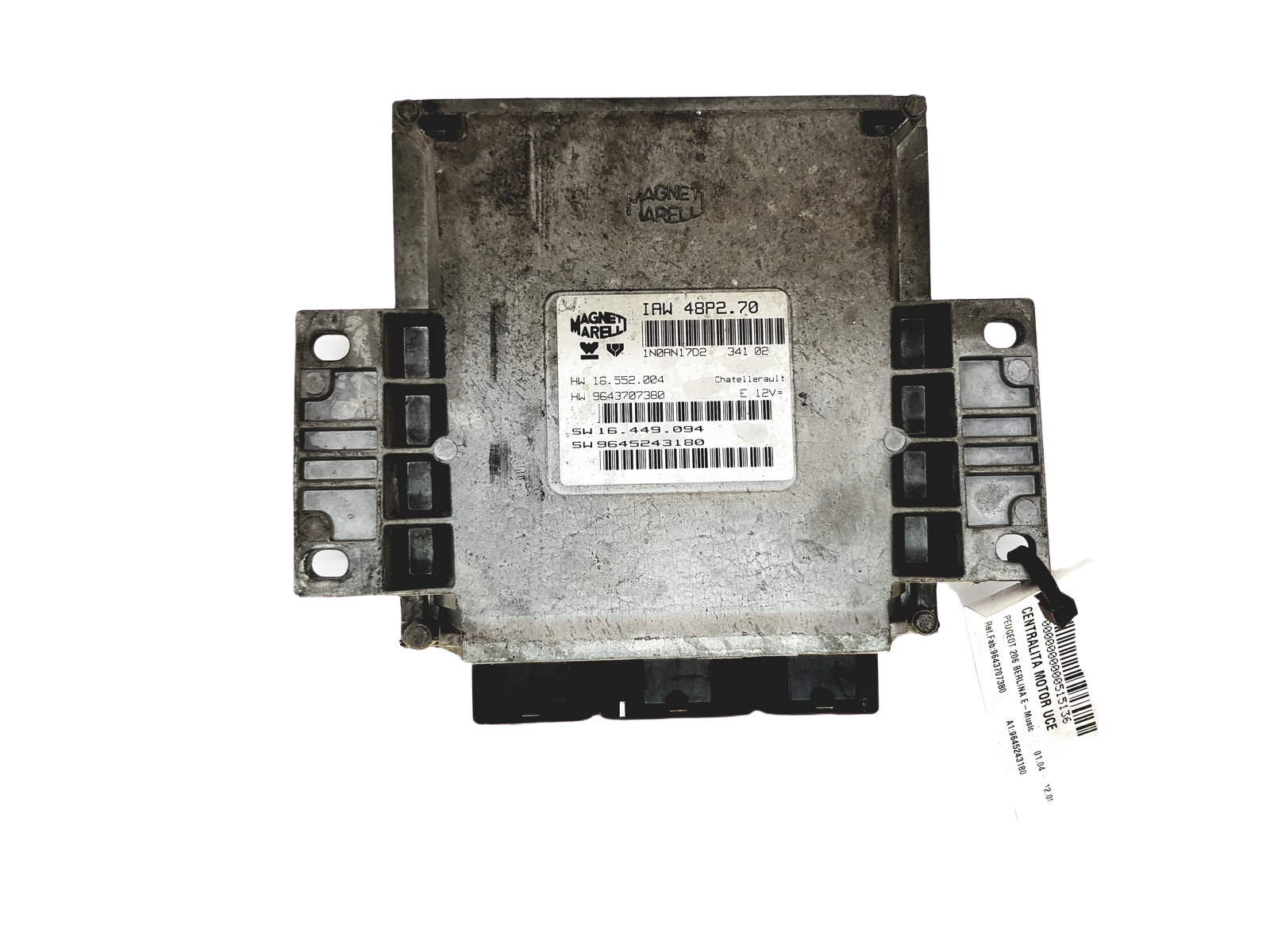 Unitate Control 9643707380 9645243180 IAW48P2.70 PSA 24124 main product photo