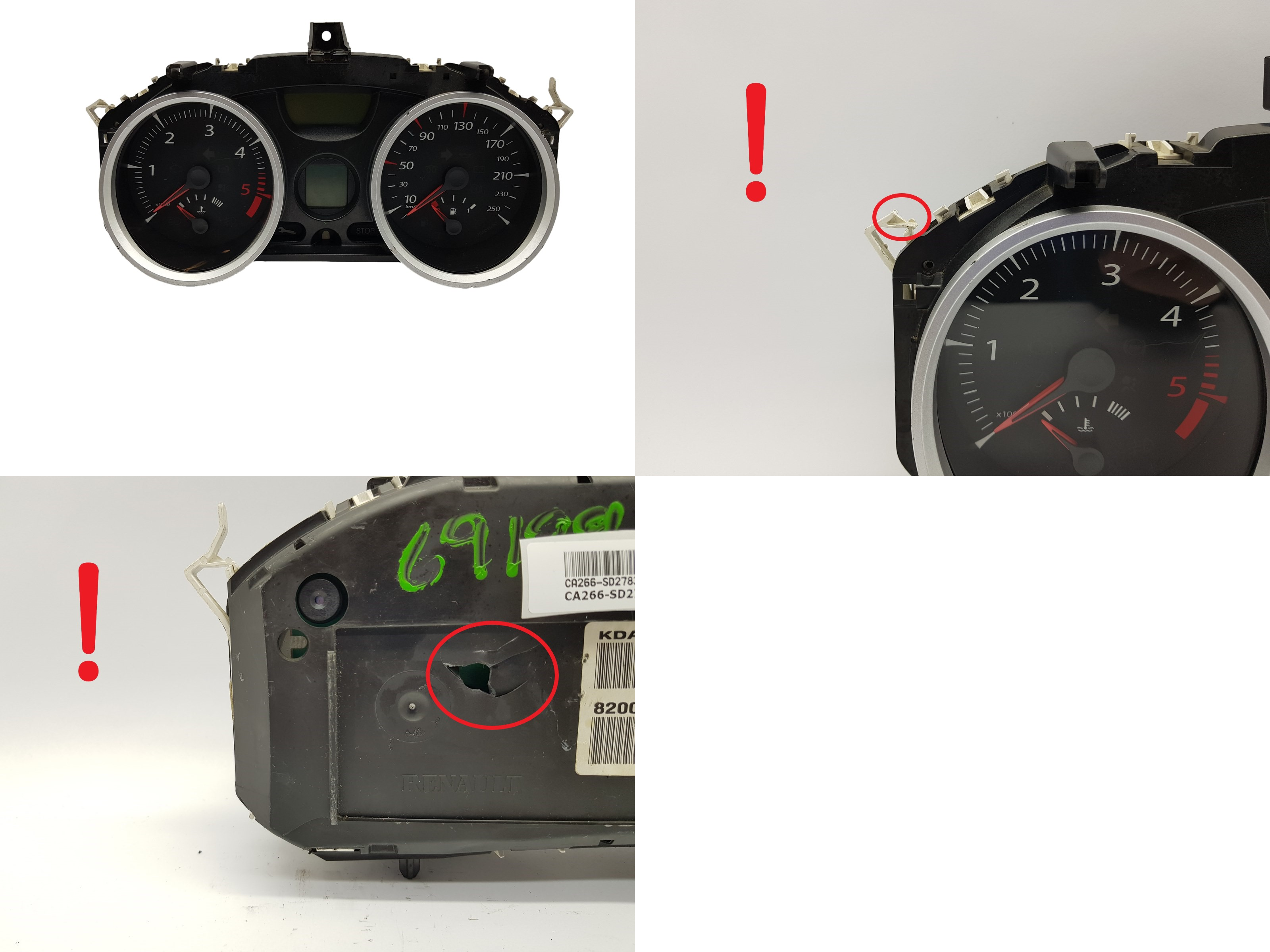 Turometru Renault Megane 2 8200408798 D 2783 main product photo